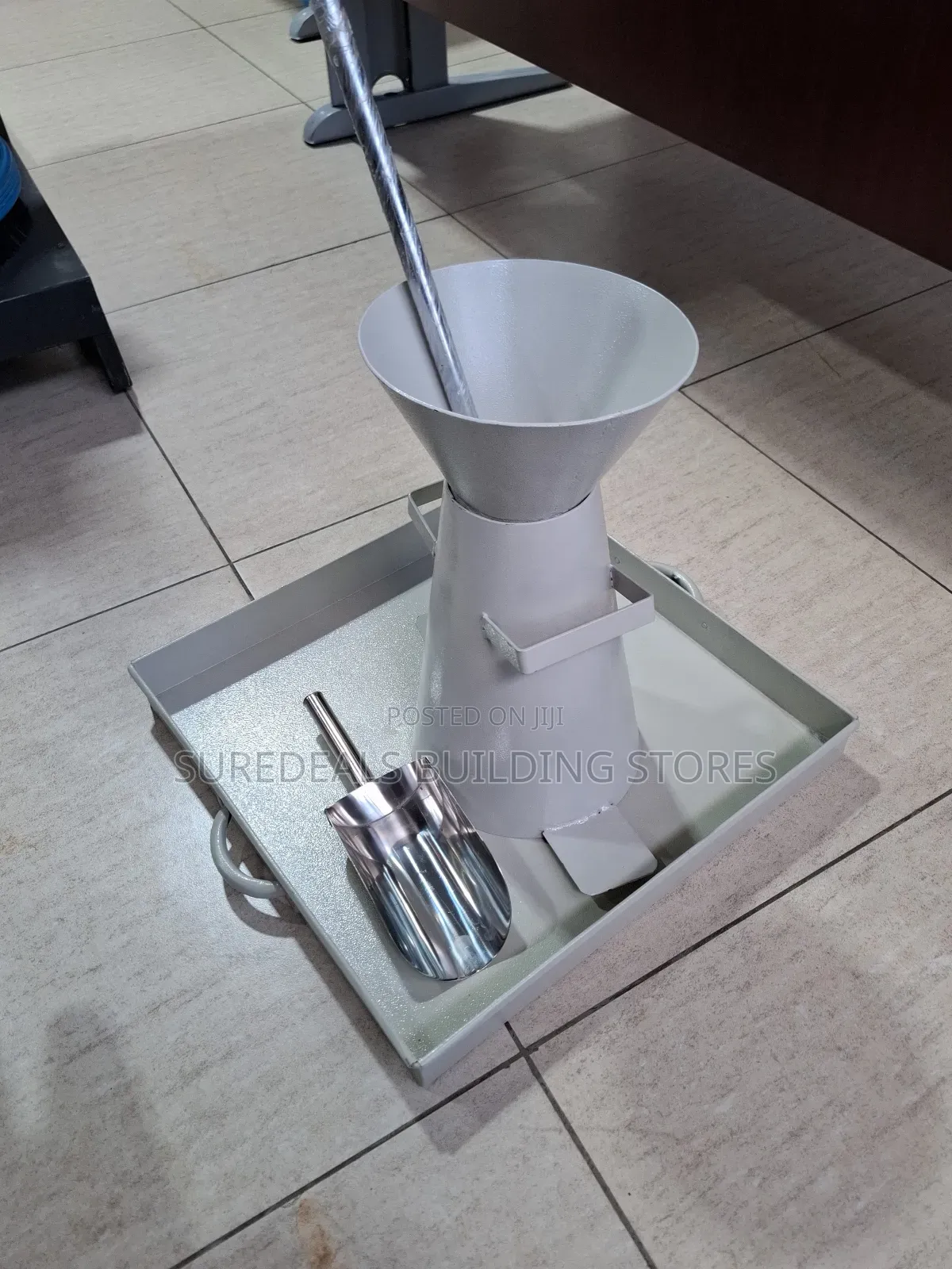 Slumpcone Apparatus for Concrete Testing.