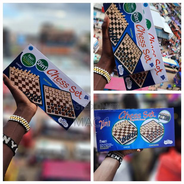 Chess 2 in 1 Checkers / Draught - main view