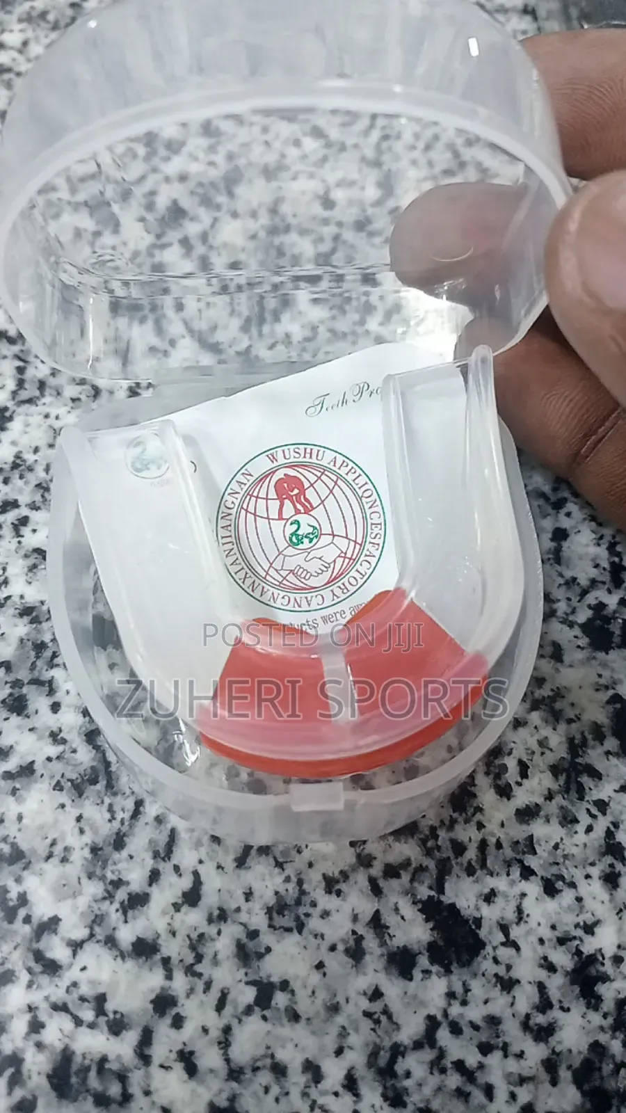 Double Sided Mouthguard for Sports; Boxing,Hockey,Rugby Etc