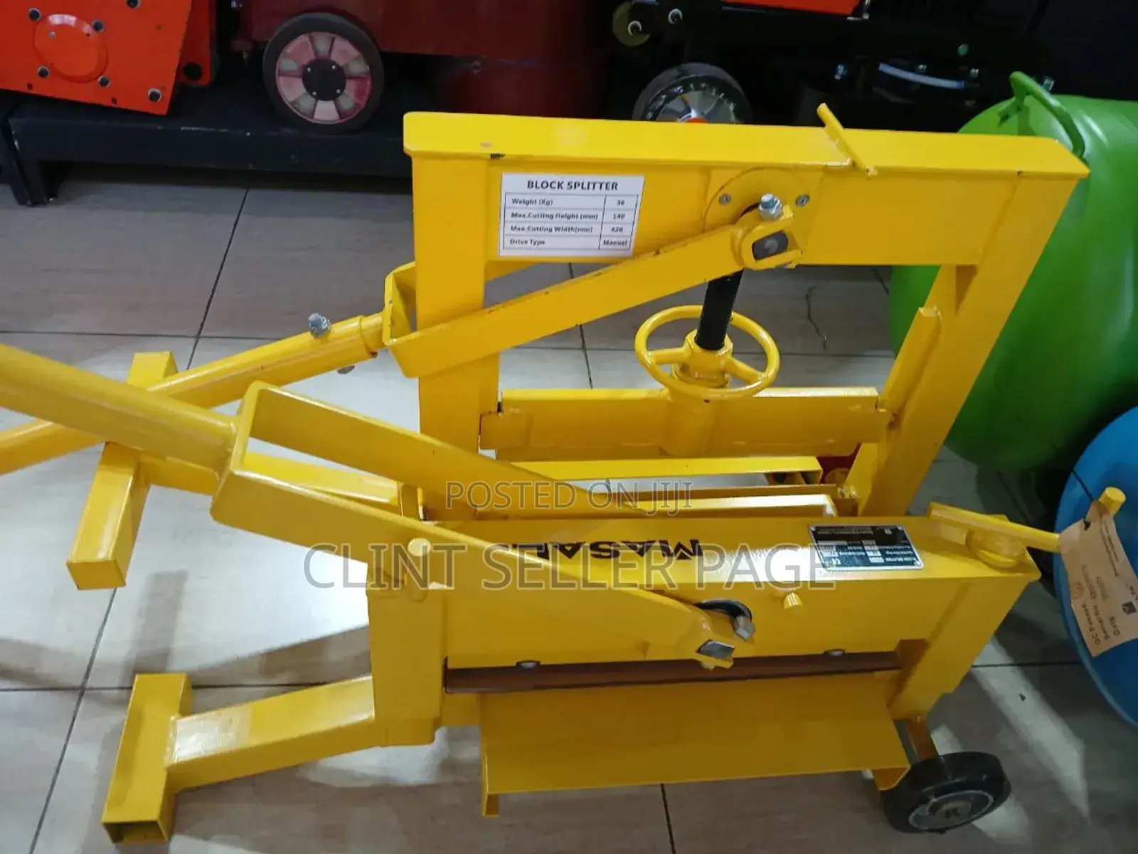 Cabro Cutter Machine.