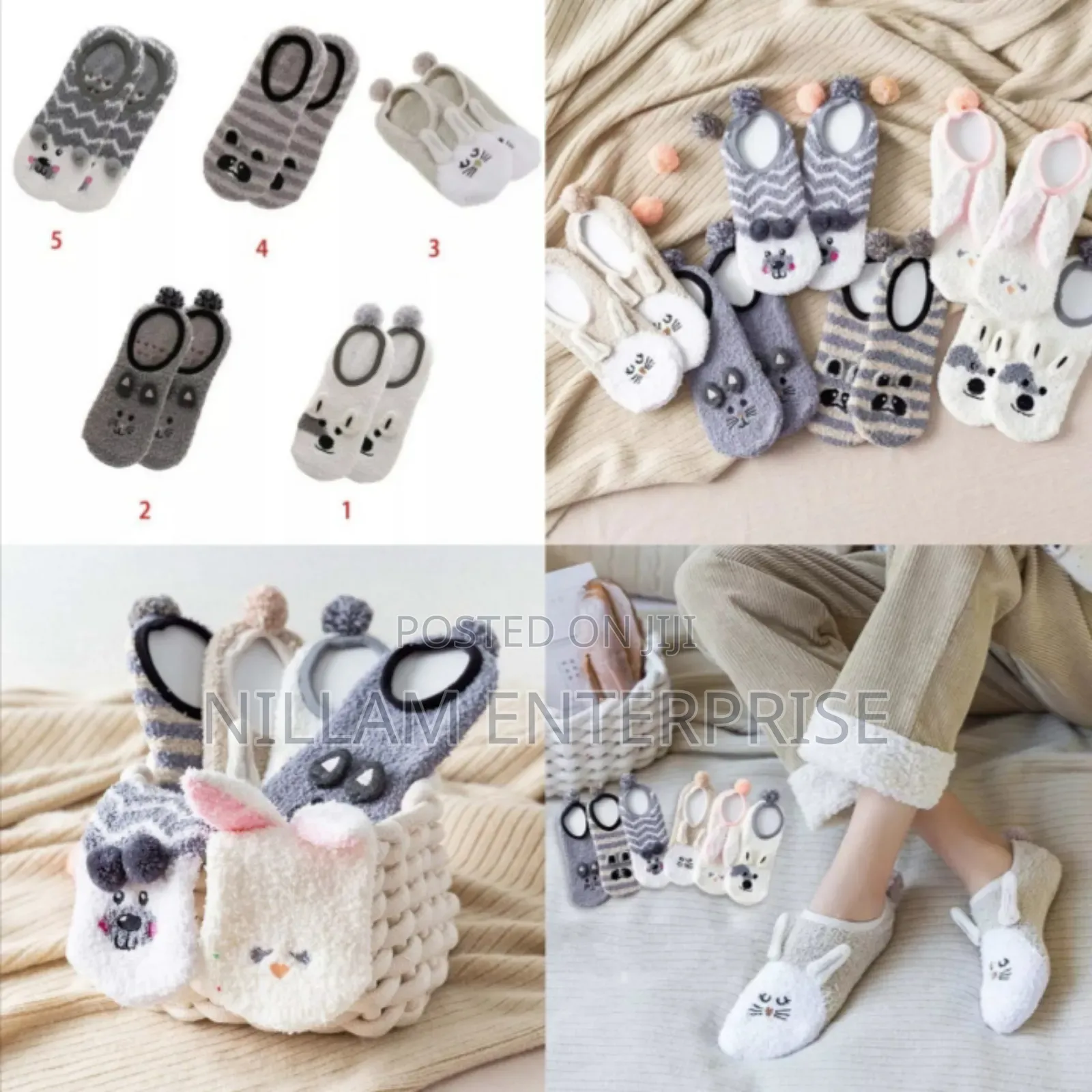 Cute Coral Fleece Socks*