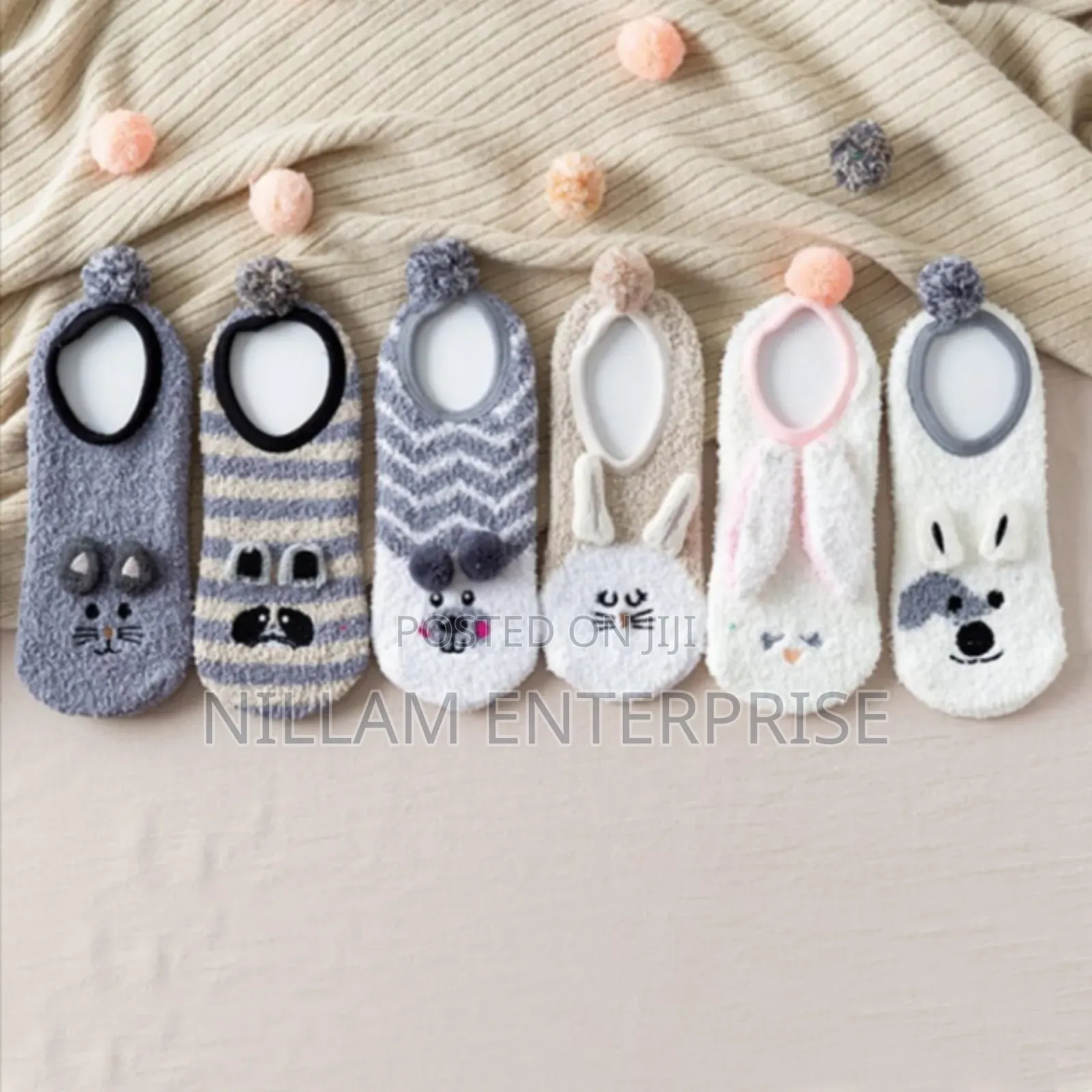 Cute Coral Fleece Socks*