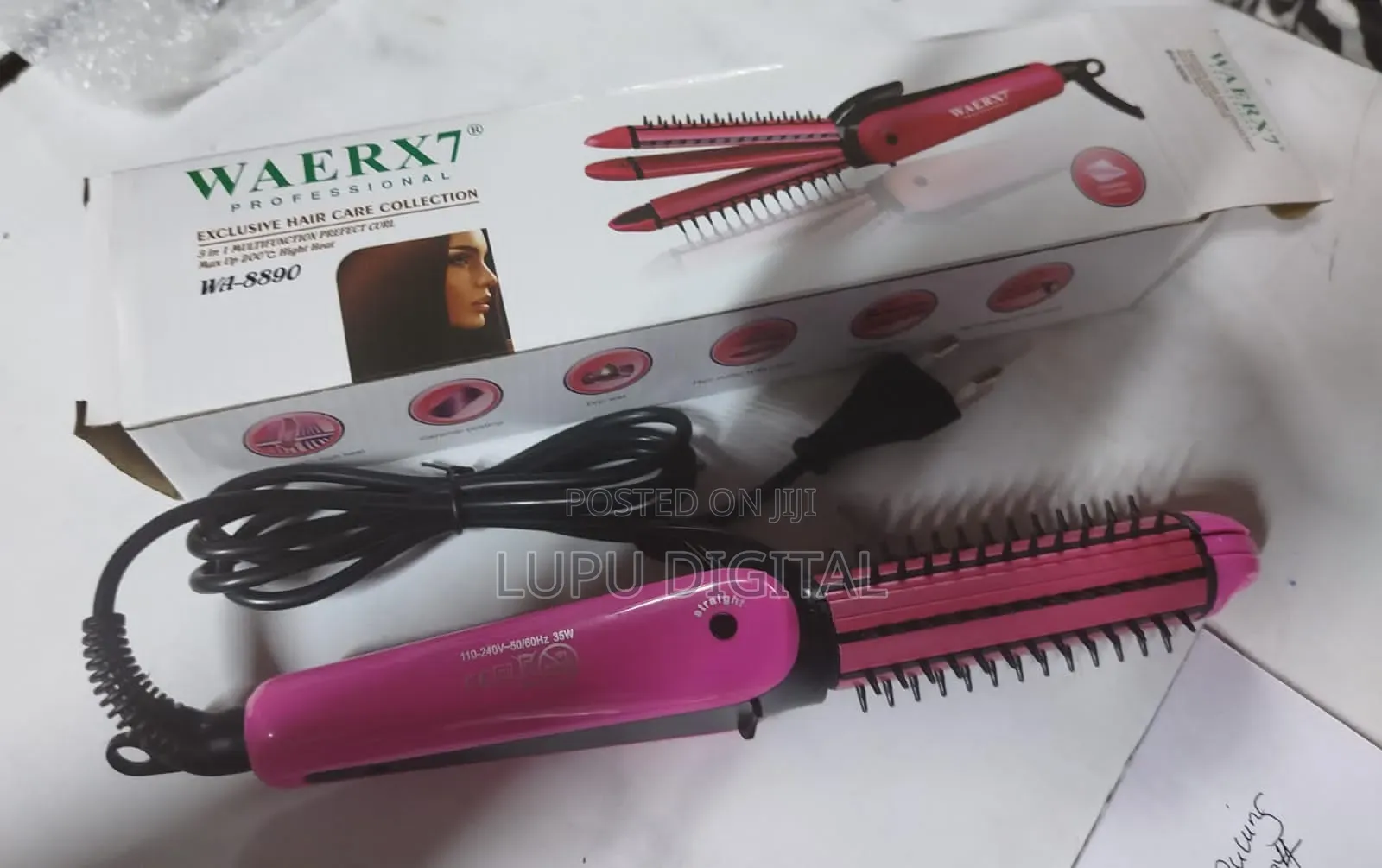 2 in 1 Straightner Available