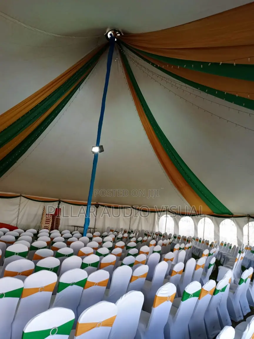 Dressed Seats/Chairs Tents for Hire, Plastic Seats/ Chairs