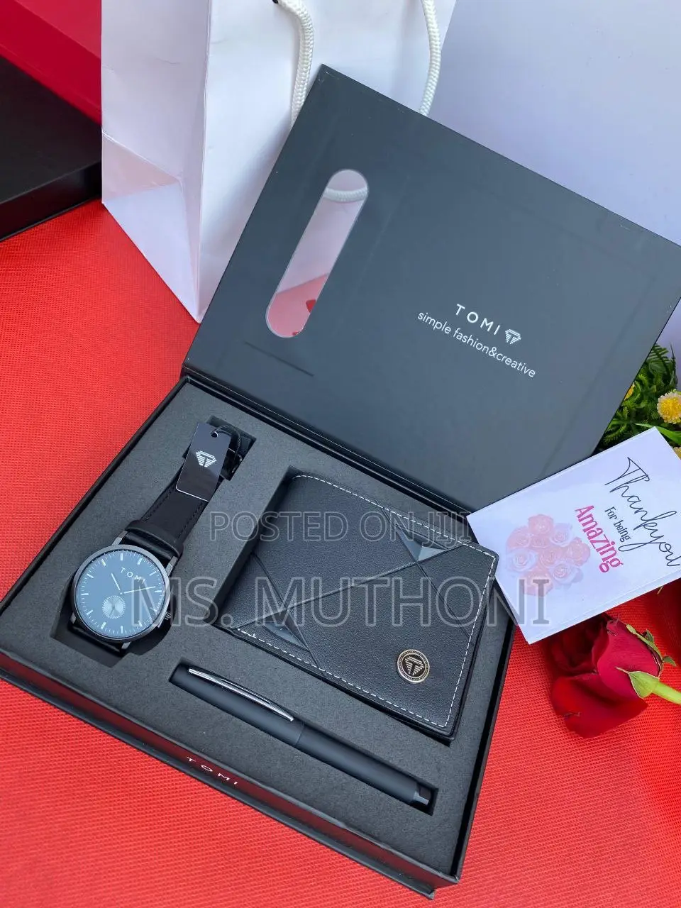 Tomi Valentines/Birthday Gents Gift Set