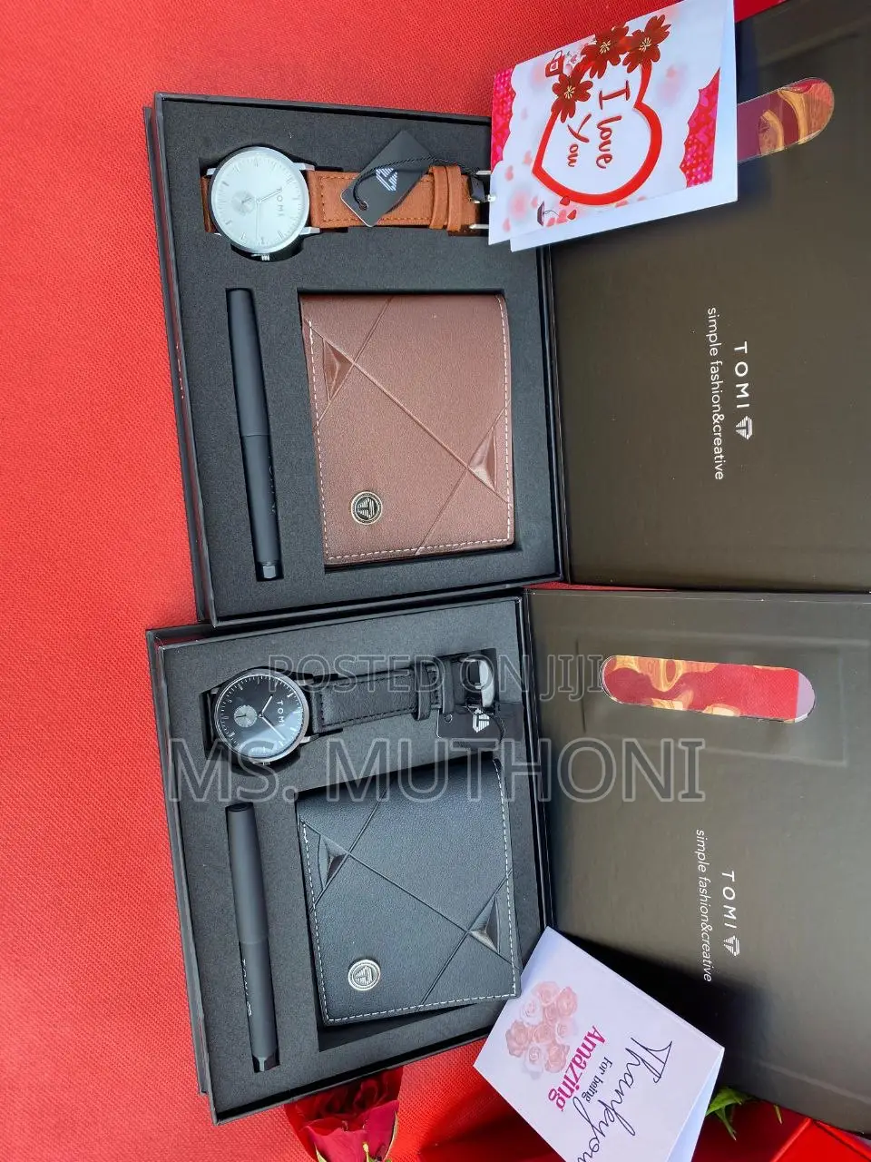 Tomi Valentines/Birthday Gents Gift Set