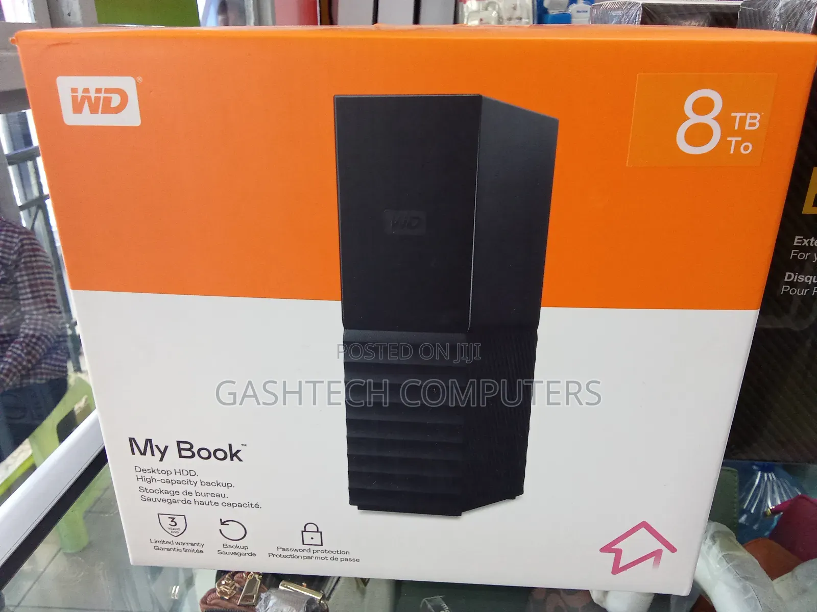 Wd My Book 8tb HDD
