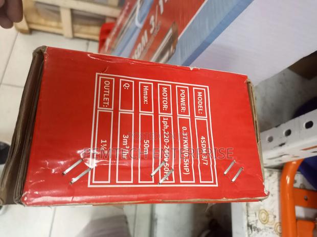 50m Submersible Pump With Control Box 0.5hp - thumbnail 2