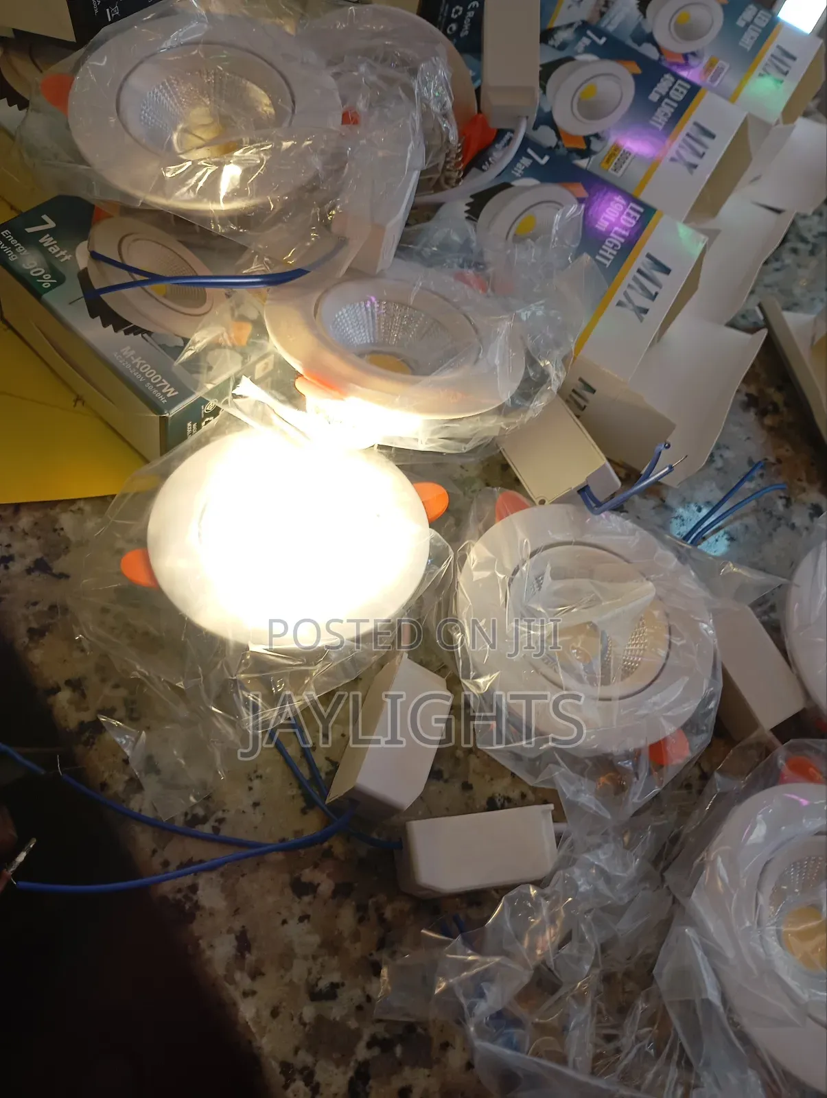 Indoor Lighting Round Square Recessed Spotlight Lamp