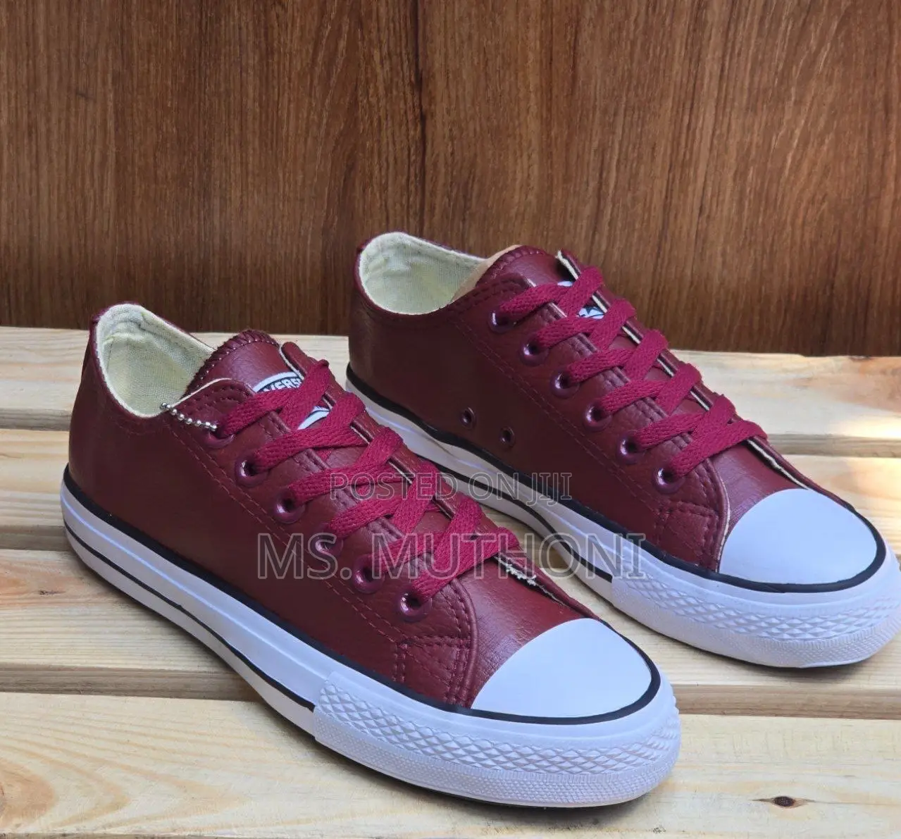 Size 36-45 Converse in Leather Available