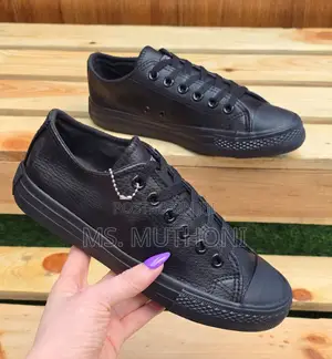 Size 36-45 Converse in Leather Available