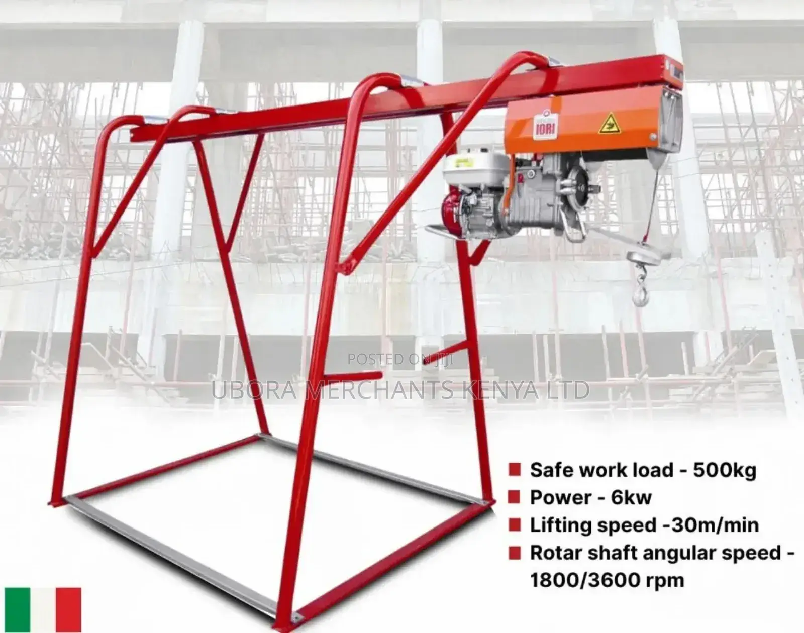 Construction Hoist 500kg