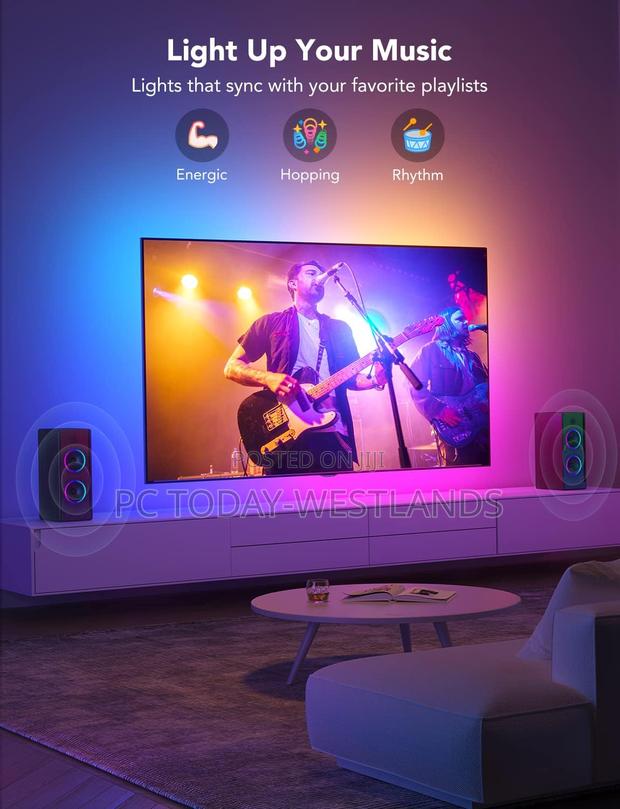 Govee TV LED Backlight,Smart LED Strip Lights 55-65 Inch TVS - thumbnail 7