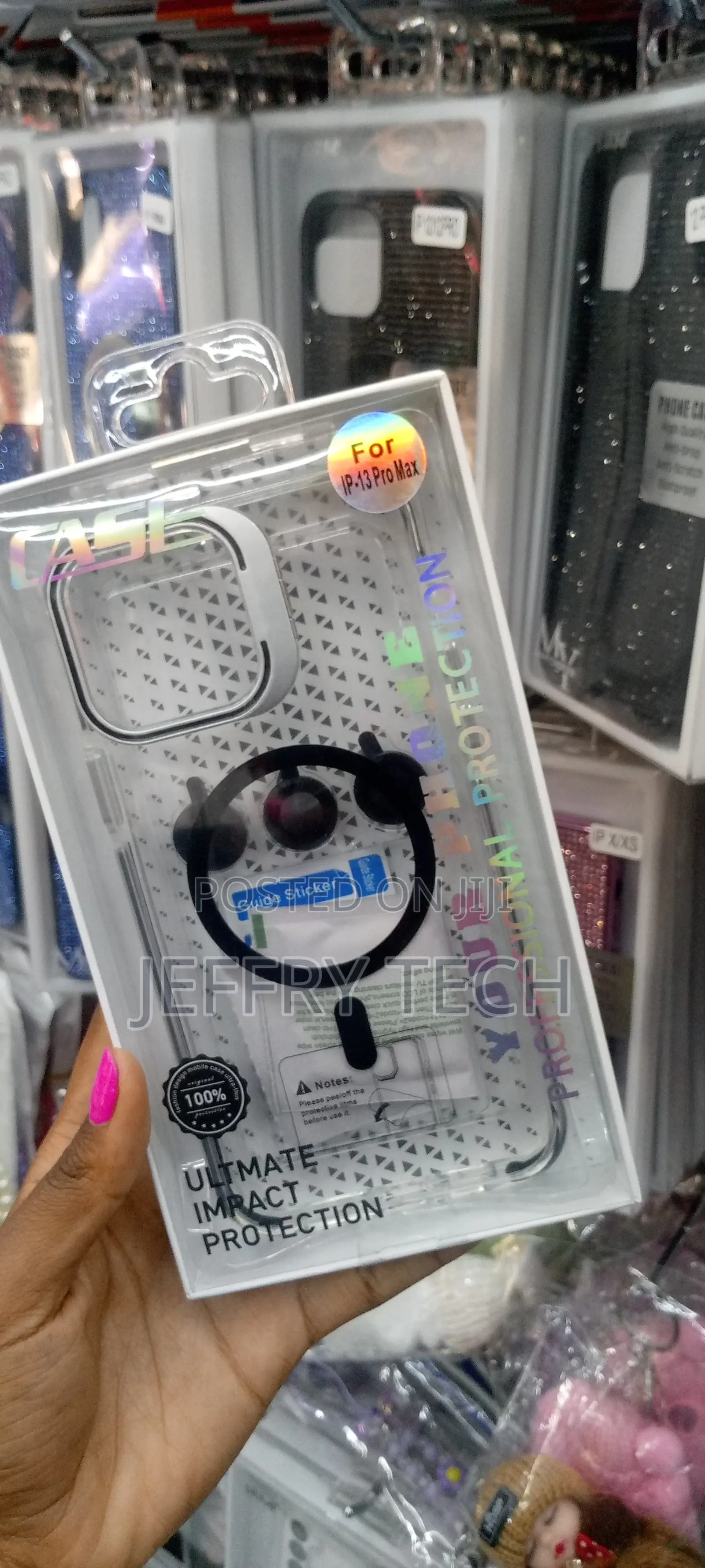 iPhone 13 Pro Max Camera Lense Protector/Stand Magsafe Case