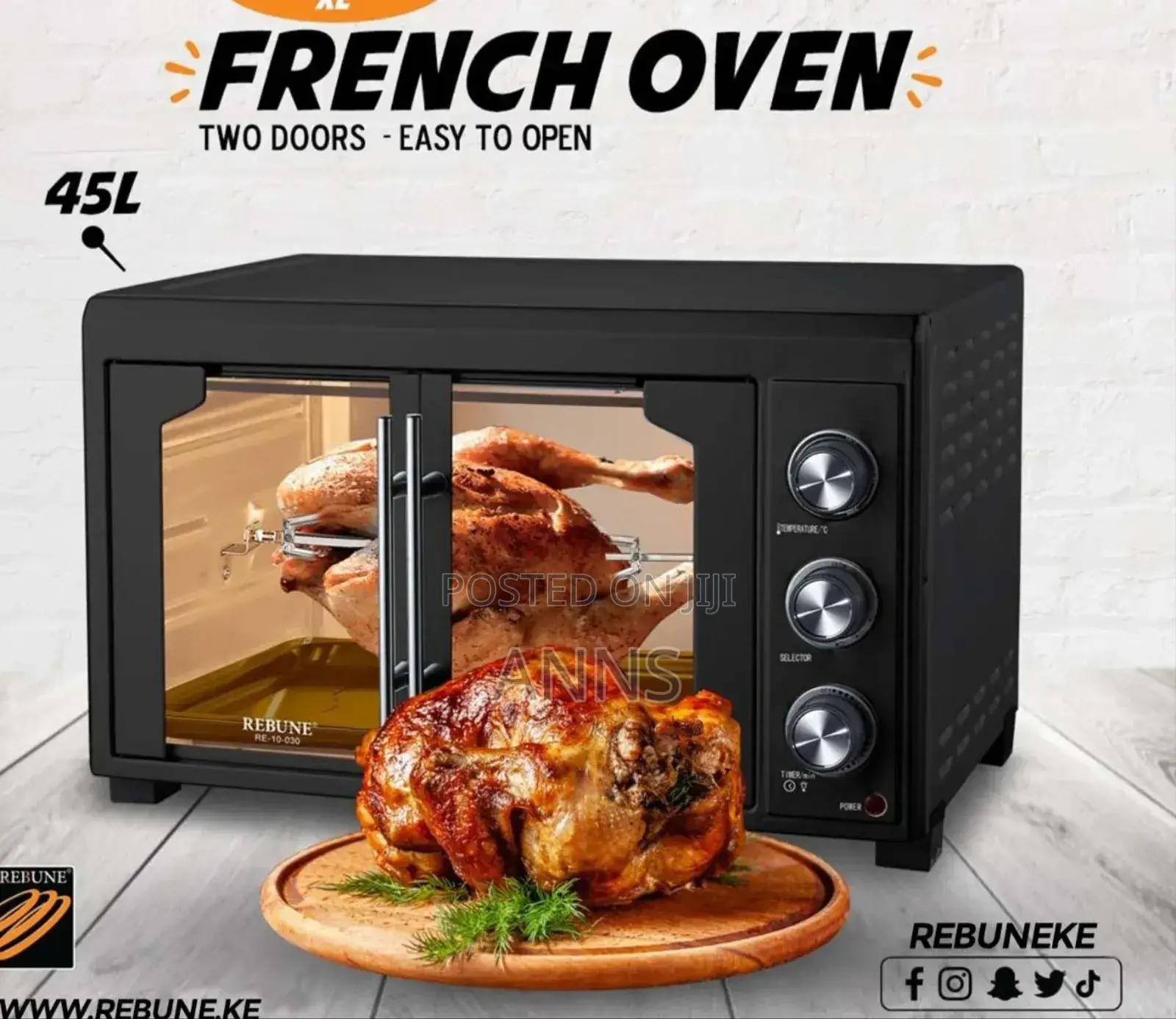 60litres Rebune Oven