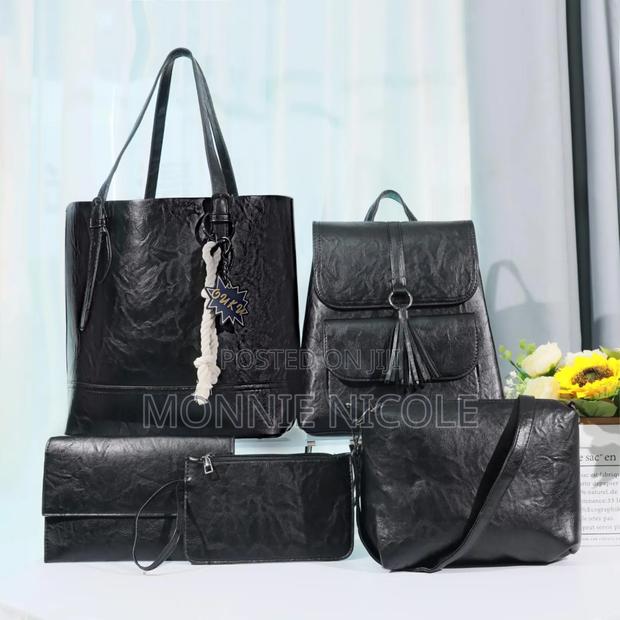 5 in 1 Quality Hand Bags Plus Backpack - main view