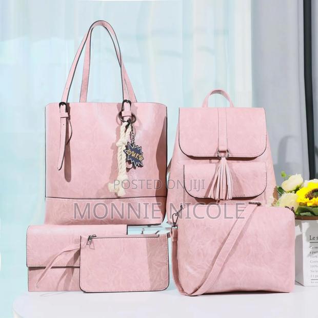 5 in 1 Quality Hand Bags Plus Backpack - thumbnail 2