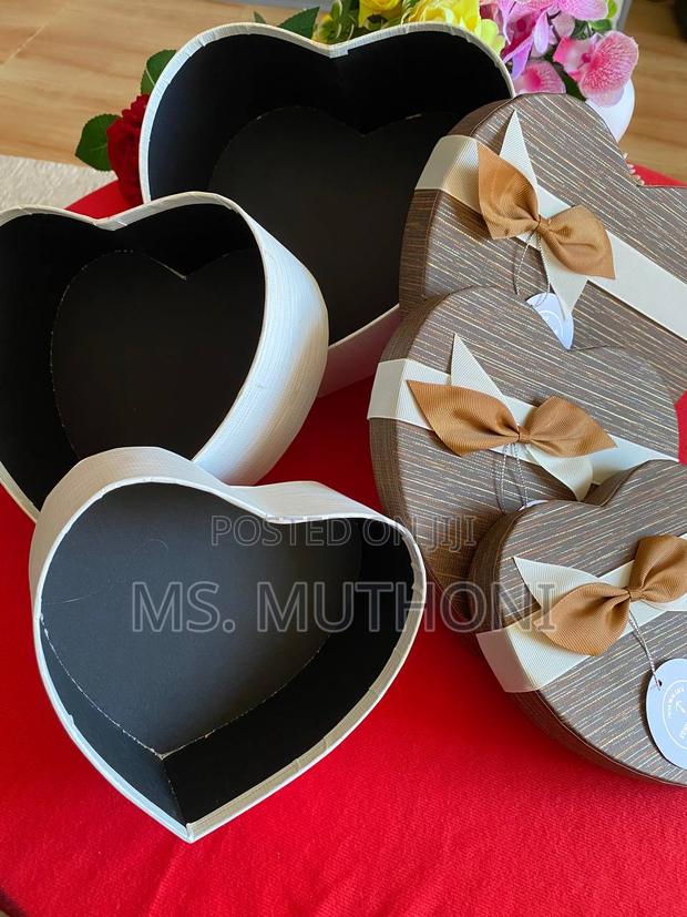 3 IN 1 LOVE HEART Gift /Storage BOXES - thumbnail 5
