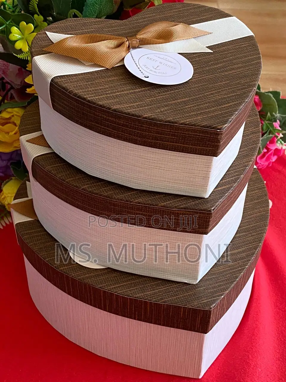 3 IN 1 LOVE HEART Gift /Storage BOXES