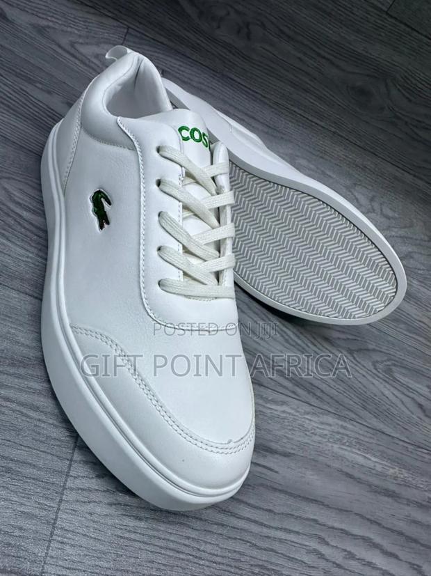 White Lacoste Smart Casual Sneakers