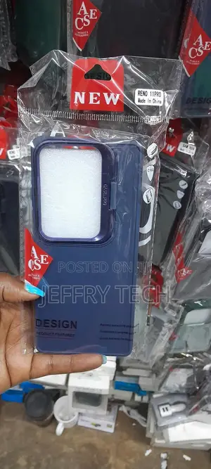 Oppo Reno 11 Back Case With Camera Frame Stand