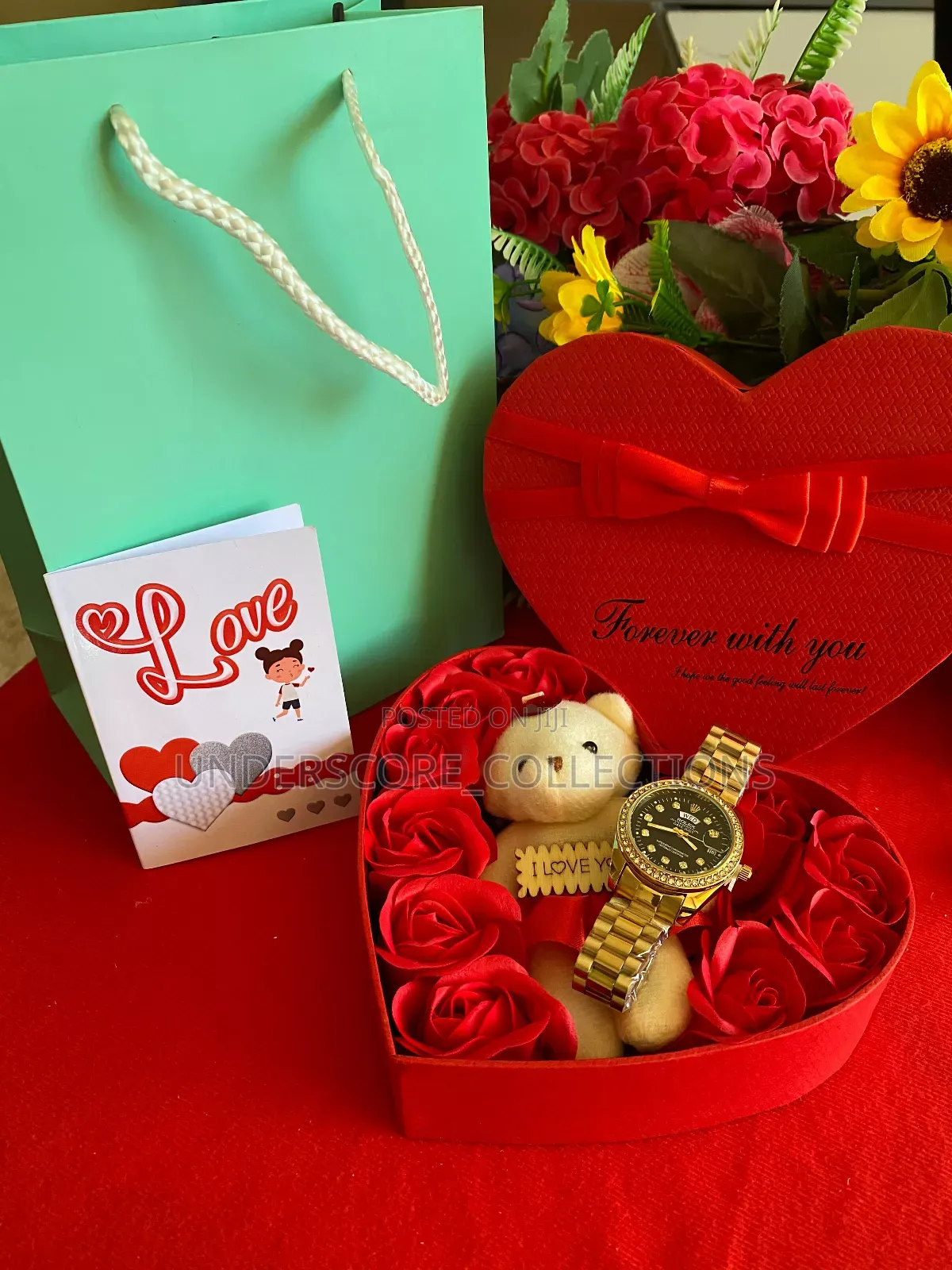 Ladies Teddy Bear Gift Set in Gift Box