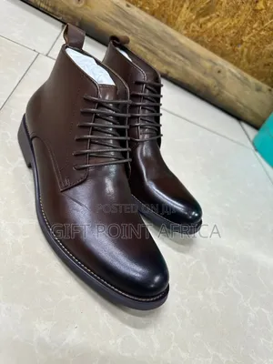 Coffee Brown Pure Leather Clarks Boots