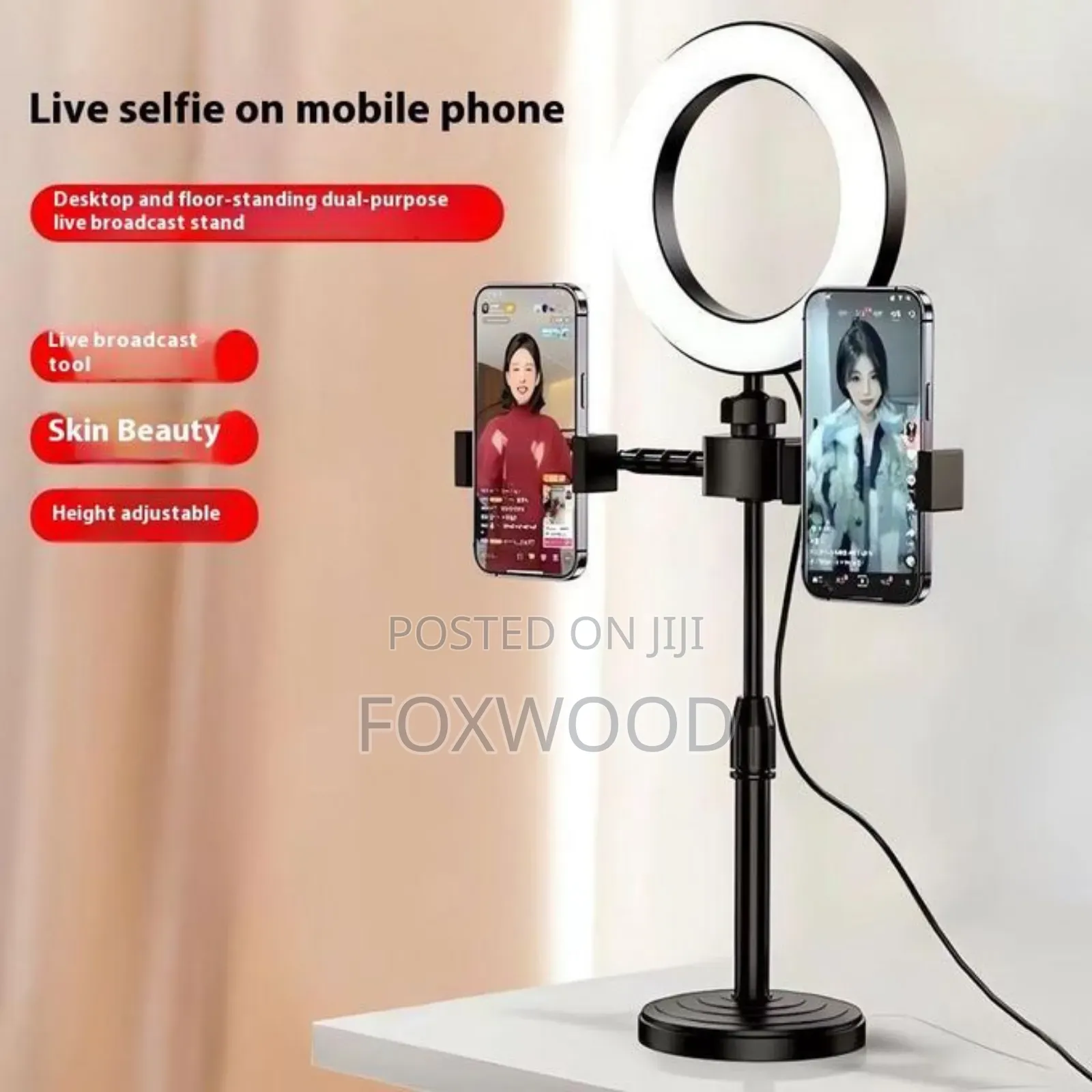 Ring Light Universal Dual Position Available