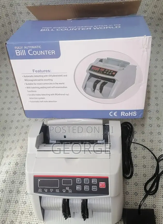 Count Fully Automatic Bill Counter Machine