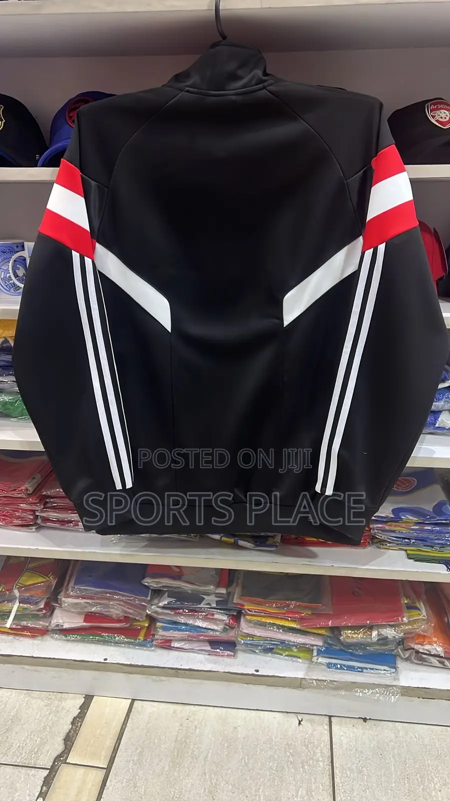 New Liverpool Black Tracksuit Jacket 2024-2025