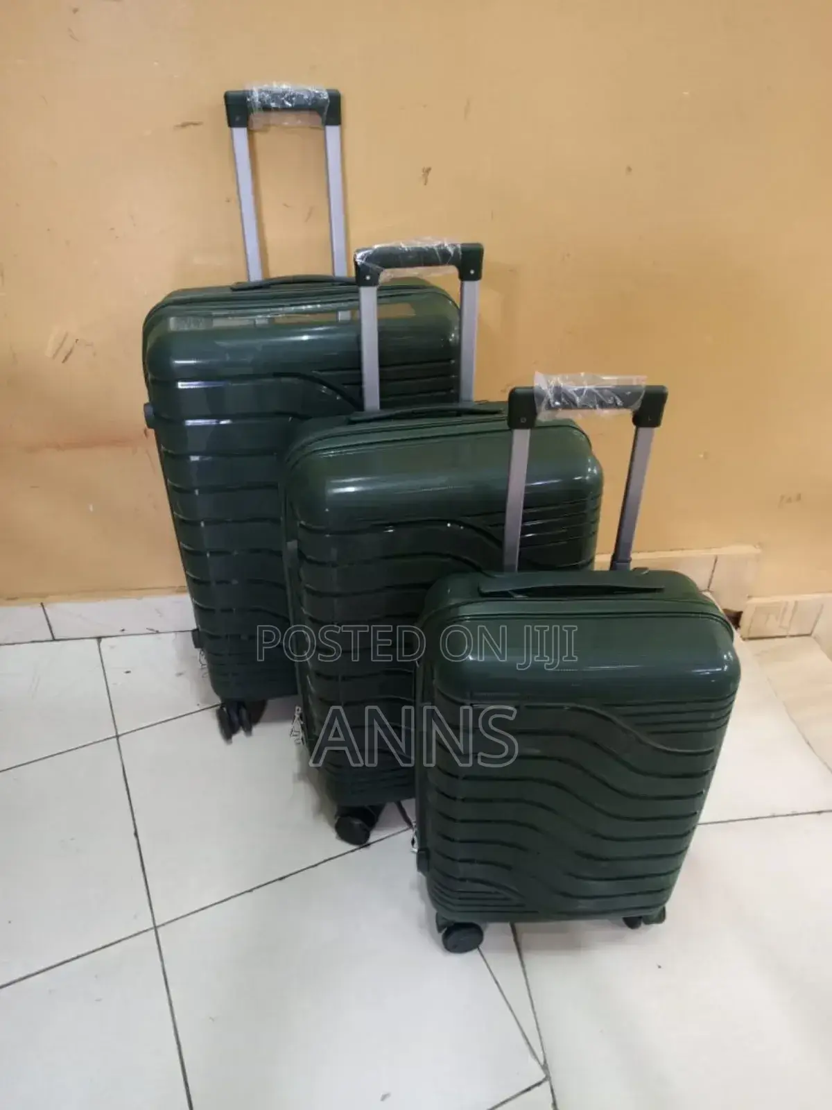 3 in 1 Excellent Unbreakable Rubber Suitacse