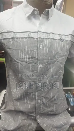 Plain Shirt Short Sleeved