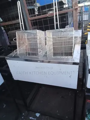 Large Deep Fryer Double Elements
