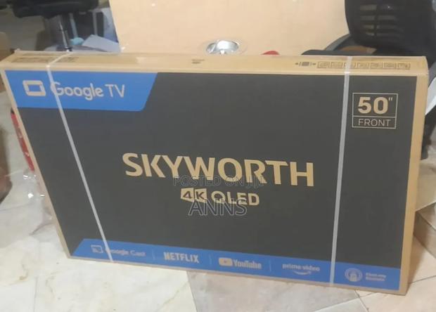 Skyworth 50" Qled Google Frameless Television - thumbnail 2