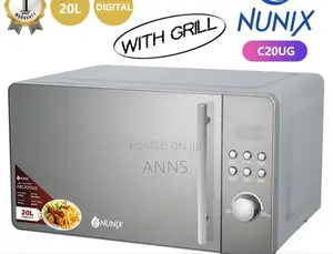 Nunix Advanced 20L Silver Microwave Oven+ Grill