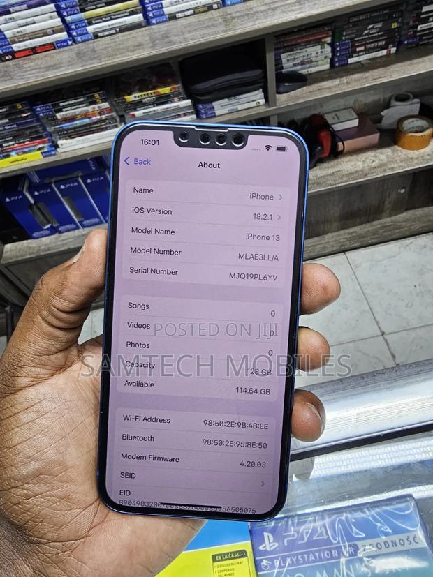 Apple iPhone 13 128 GB Blue - thumbnail 4