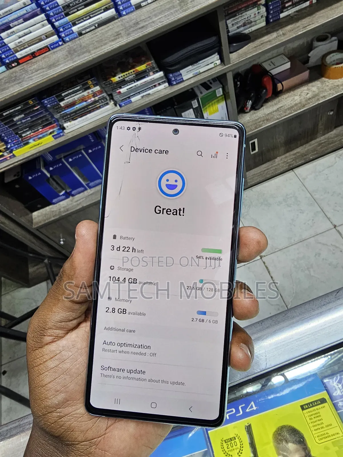 Samsung Galaxy S20 FE 128 GB Blue