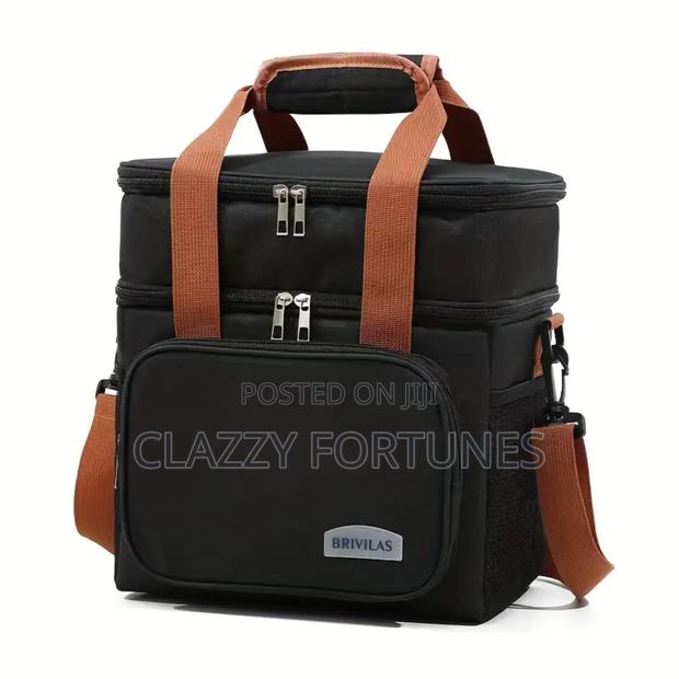 Double Compartment Brivilas Lunch Bag