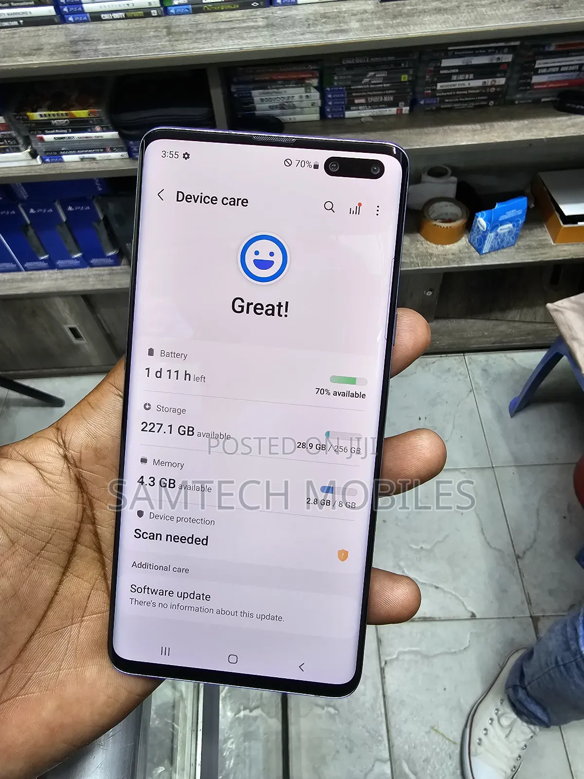 Samsung Galaxy S10 5G 256 GB Black