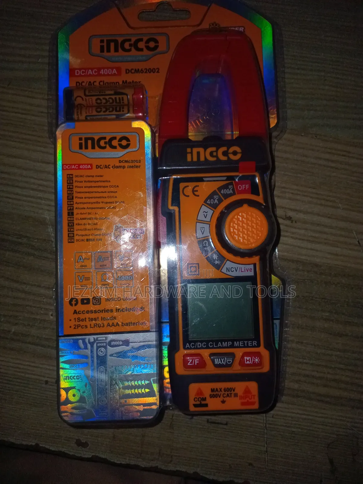 Dc/Ac Ingco Clamp.Meter