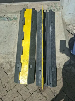 2 Channel Rubber Electrical Wire Cable Cover.