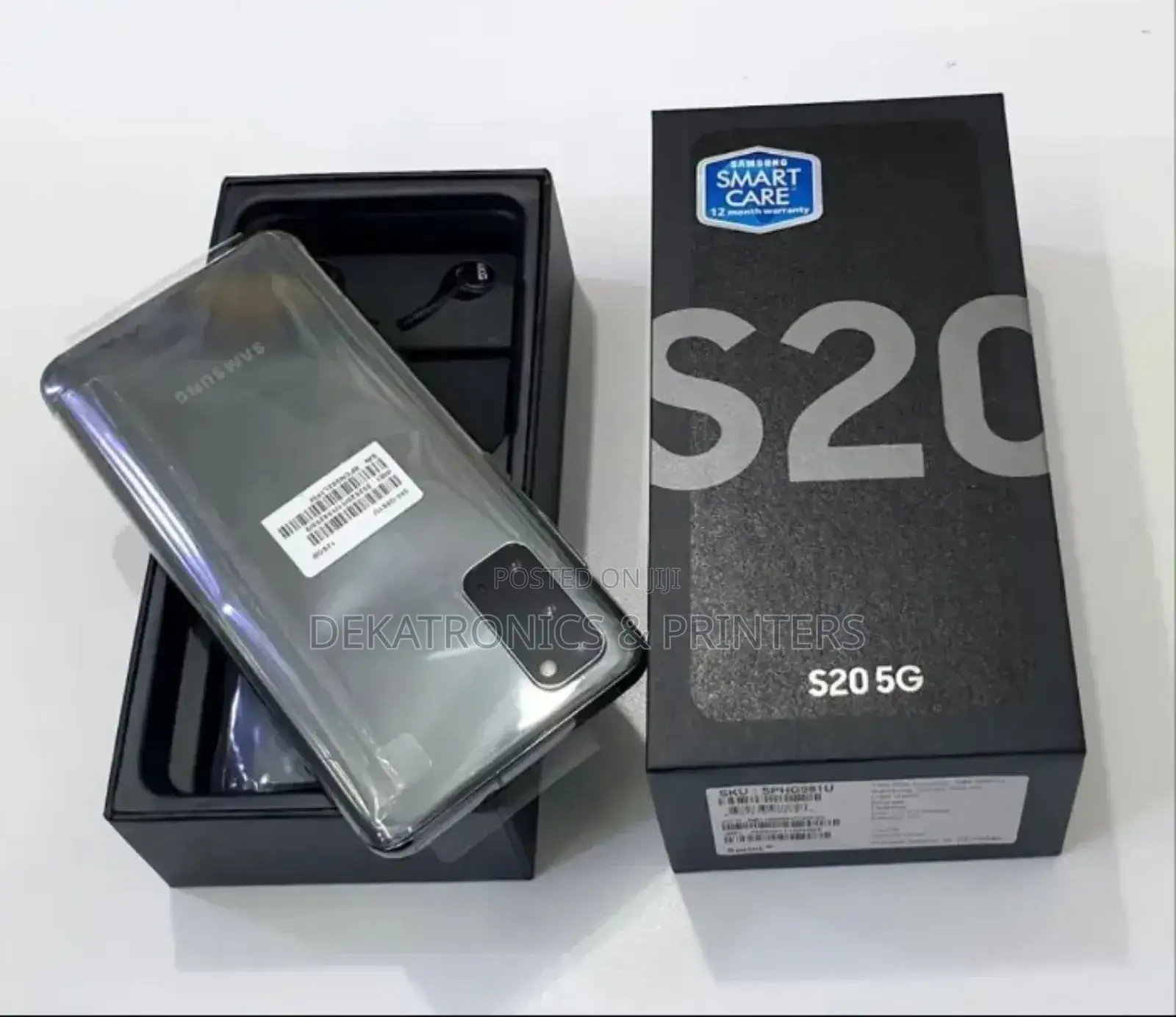 New Samsung Galaxy S20 128 GB Black