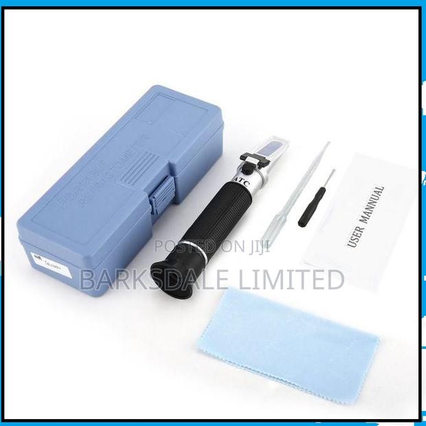 Refractometer 0-80% Alcohol Whiskey Vodka Meter Atc Tester - thumbnail 2