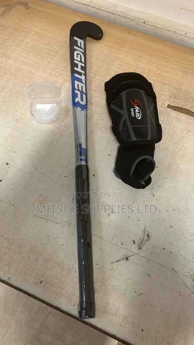 Fighter Junior Hockey Stick Wooden 30 Inch for Age 10 Below