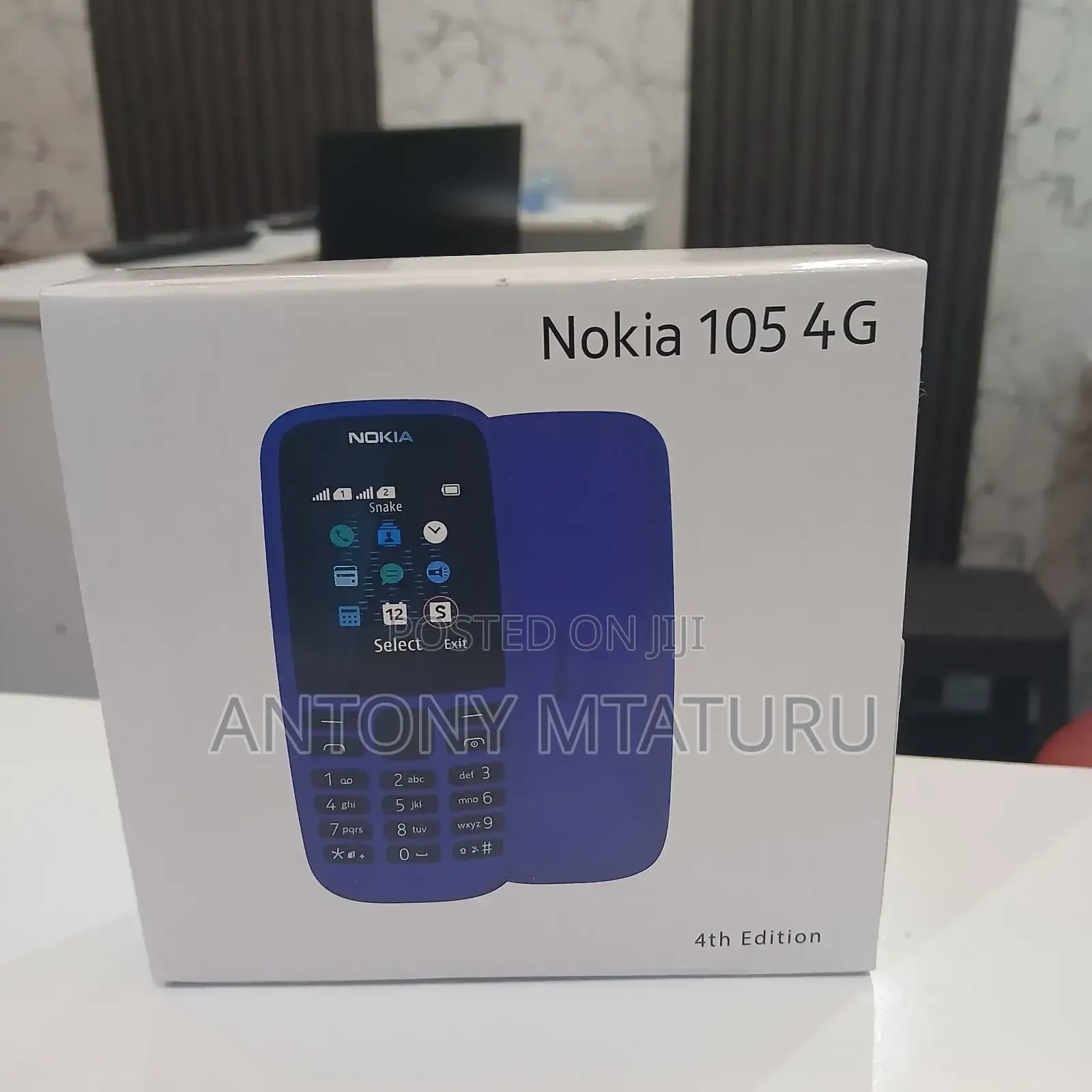 New Nokia 105 Blue