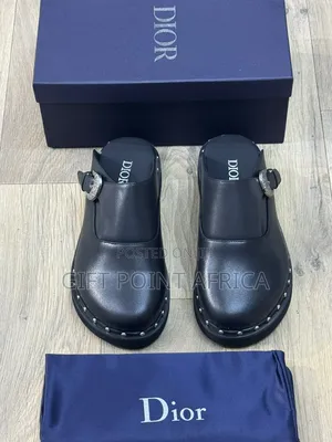 Leather Dior Mules for Men