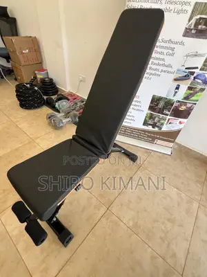 New Gym Bench Adjustable With Inclines and Declines