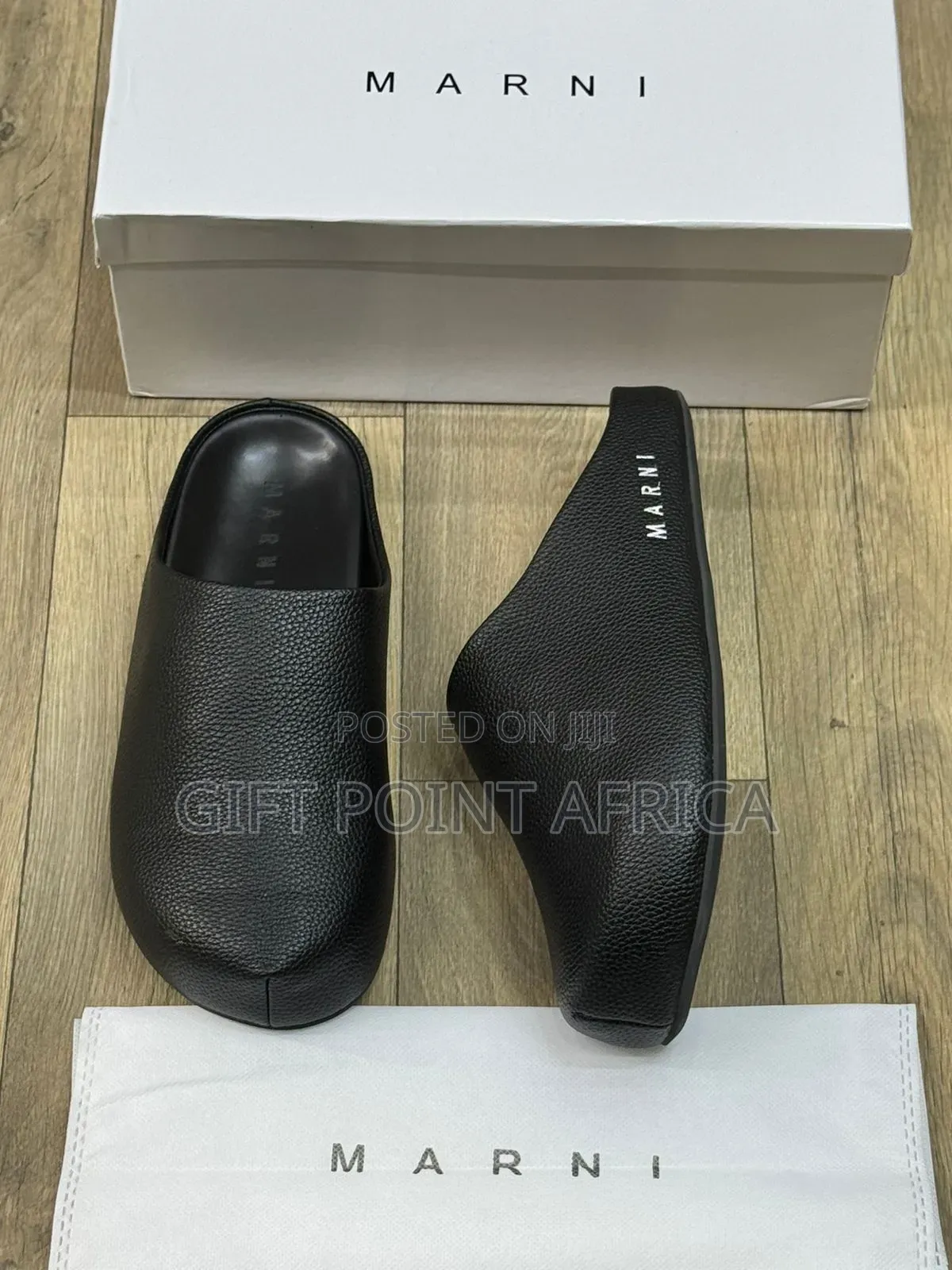 Marni Leather Mules for Men