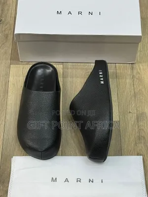 Marni Leather Mules for Men