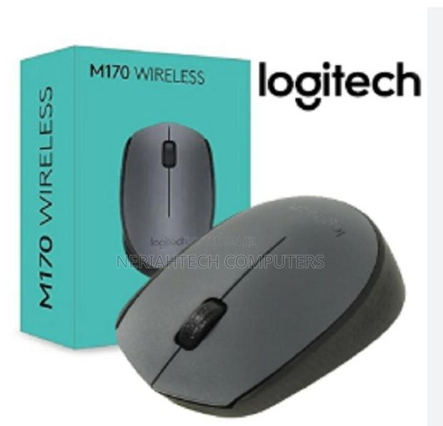 Logitech M170 Wireless Mouse (Black) - main view